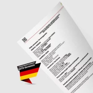 Contract vanzare cumparare auto Germania kaufvertrag PDF